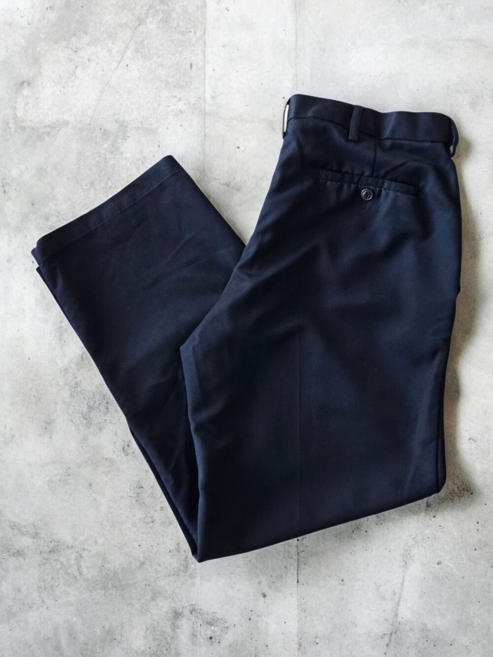 Haggar Navy Pants Men's Size 34x30 Excellent Condition
